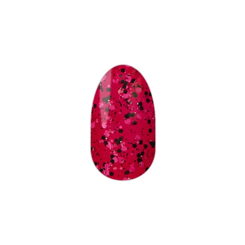 🌷 Color Street HEAD OVER CLAWS Pink Red Dot Design Nail Strips Set